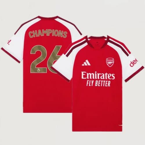 Arsenal Home Champions Woman Jersey 26/27 - 木樂服裝