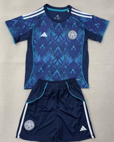 Leicester City Away Kids Suit 25/26 - 木樂服裝