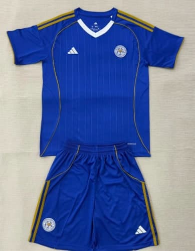 Leicester City Home Kids Suit 25/26 - 木樂服裝