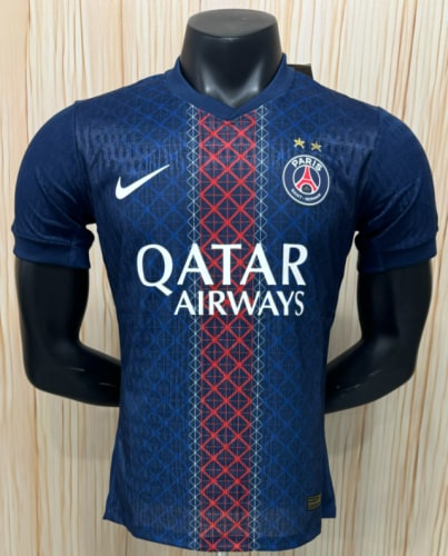 Paris Saint Germain Home Men Player Jersey 25/26（2 Stars） - 廣西桂平市速配體育用品公司